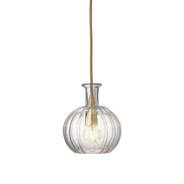 Latham Glass Pendant (7")