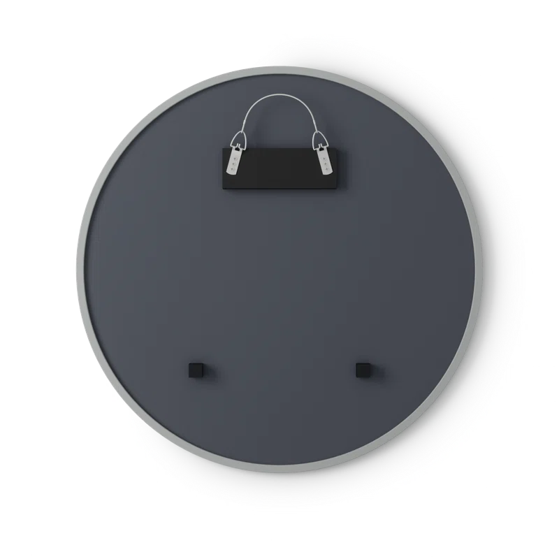 Hub Rubber Round Mirror