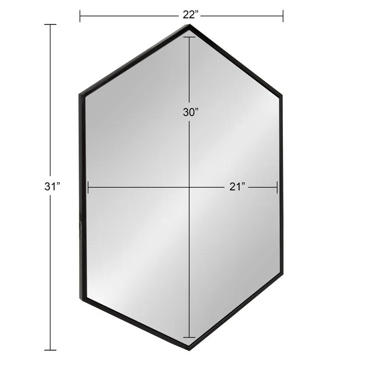 Breckler Metal Flat Mirror