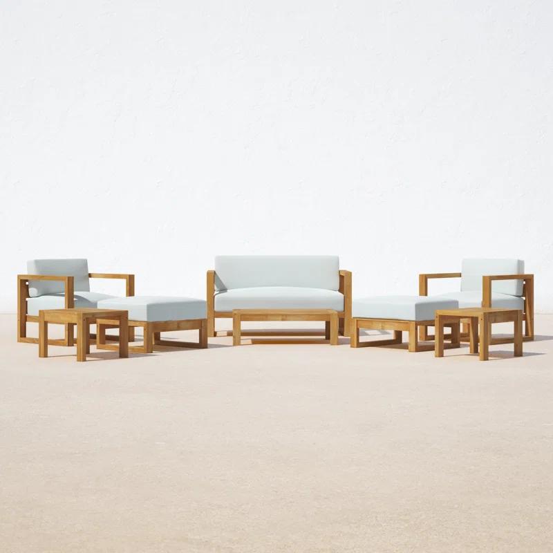 Cambridge 8 Piece Outdoor Patio Teak Set