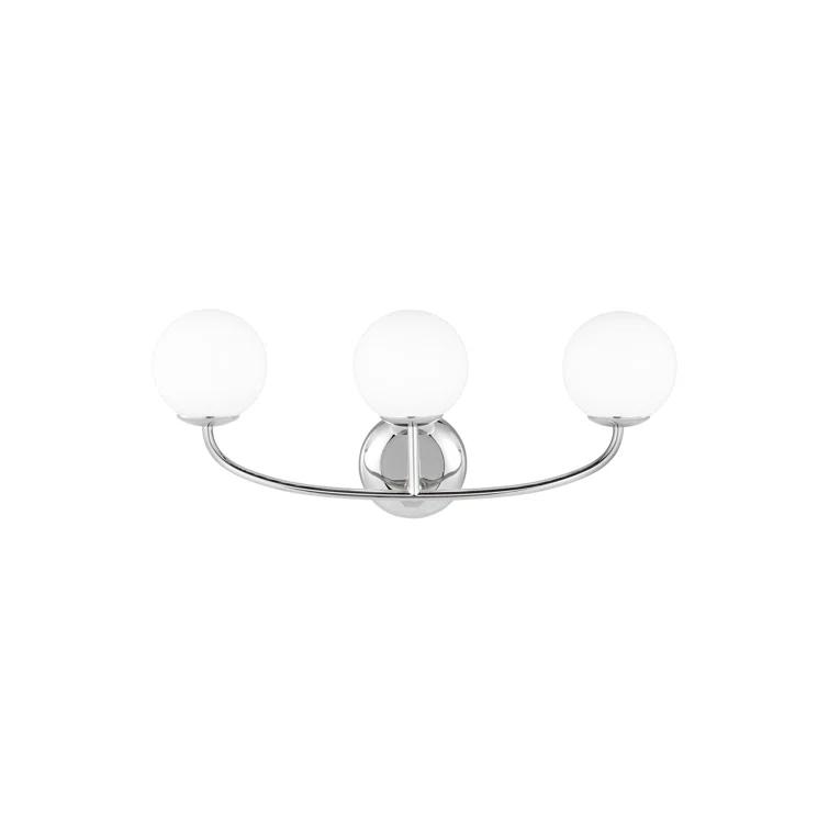 Galassia Vanity Light by AERIN - Polished Nickel / 3 Light