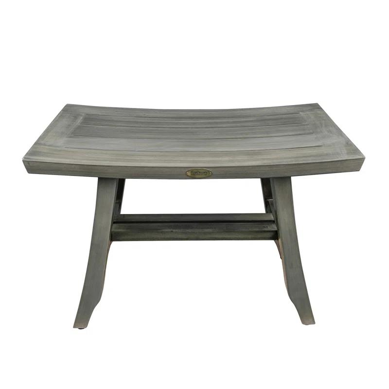 12'' W Teak Shower Bench