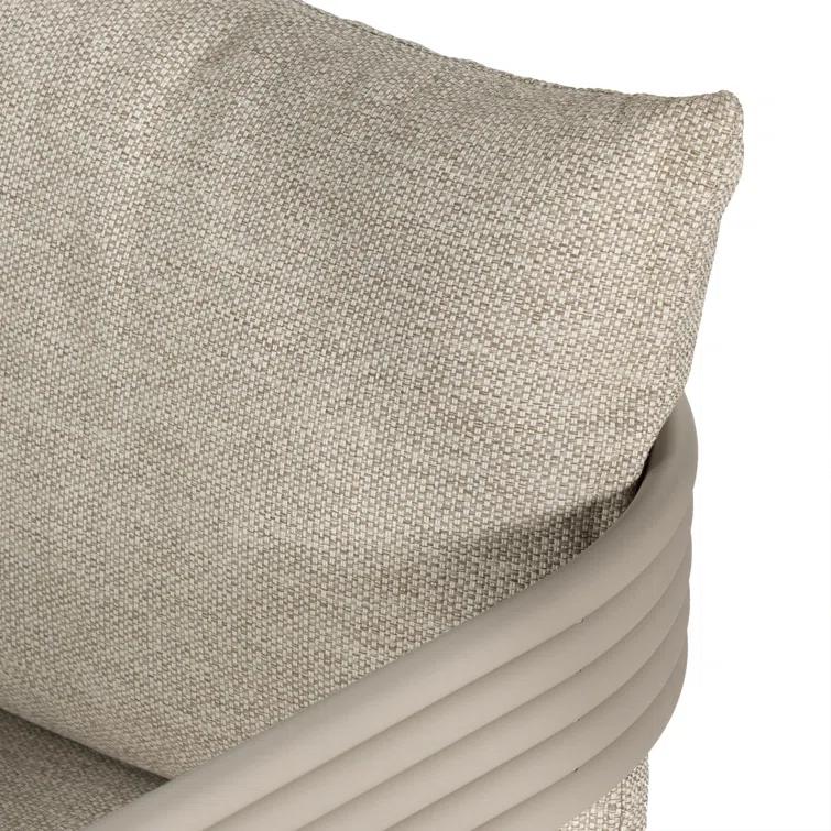Oceane Indoor / Outdoor Accent Chair - Taupe