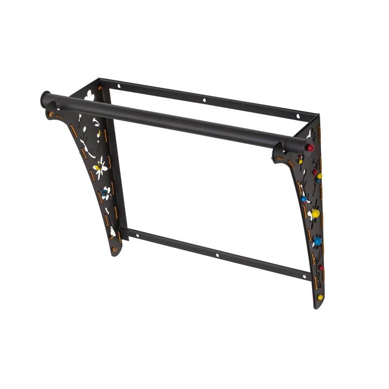 Meyda Lighting Rustic Lodge Metal Bracket Shelf