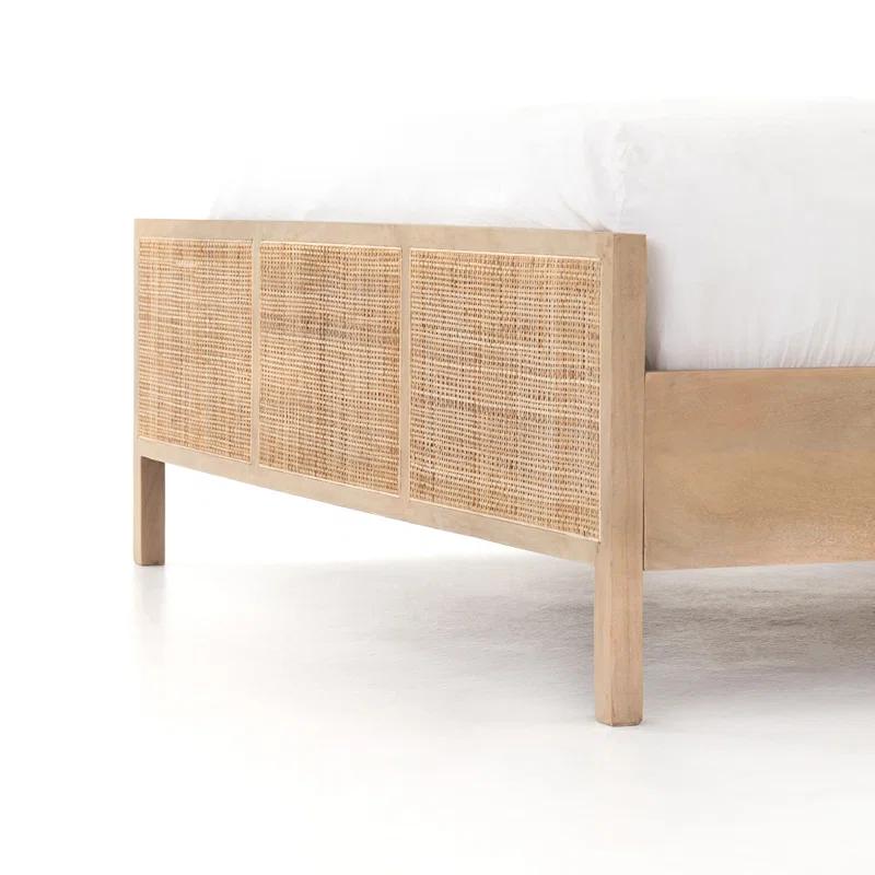 Hannah Platform Bed - Russet / Queen