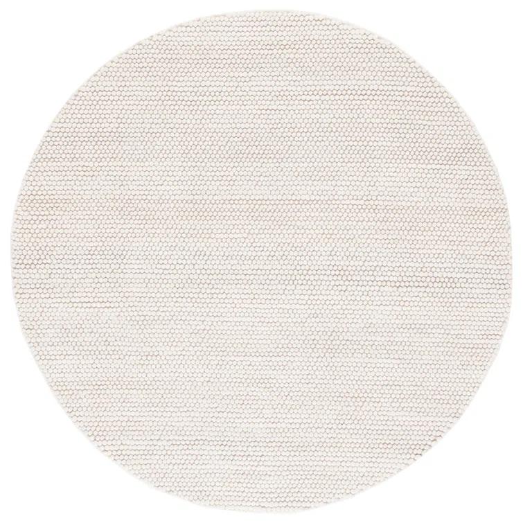 SAFAVIEH Natura Feride Geometric Area Rug, Ivory, 12' x 12' Round