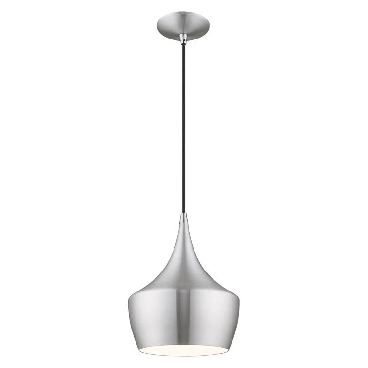 Schultz Single Light Metal Dimmable Pendant