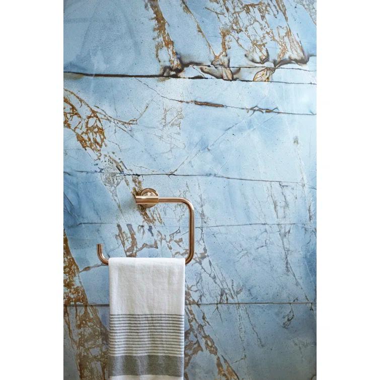 Purist® Wall Mounted Towel Ring for Bathroom, Metal Bathroom Hand Towel Ring