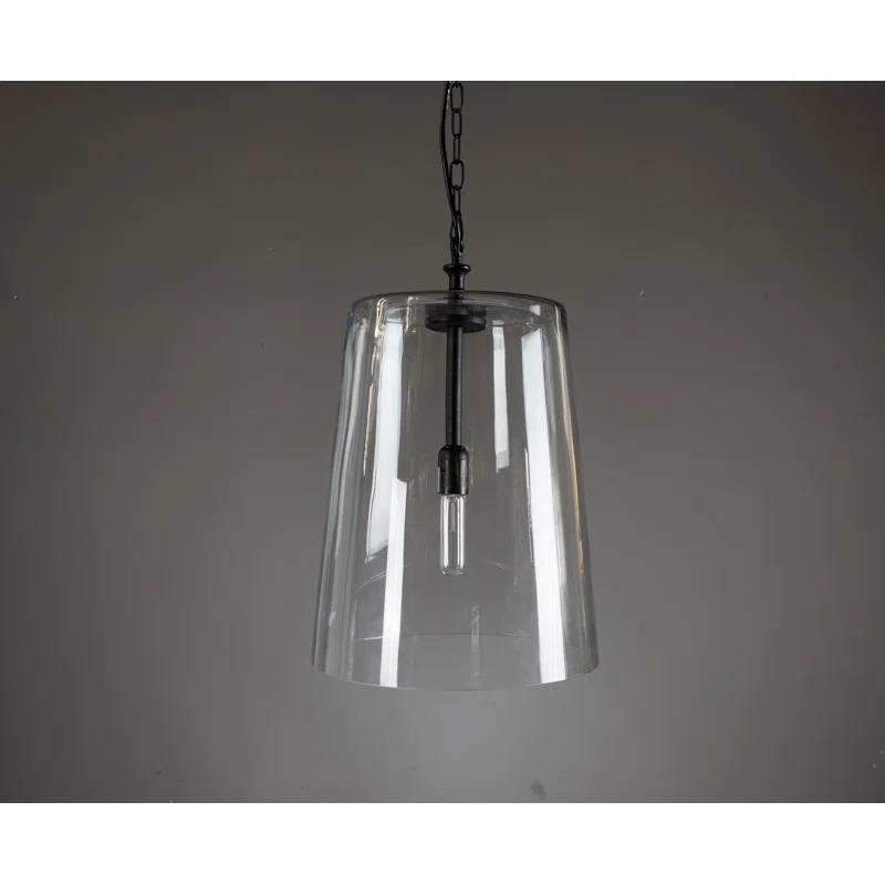 1 - Light Glass Single Pendant