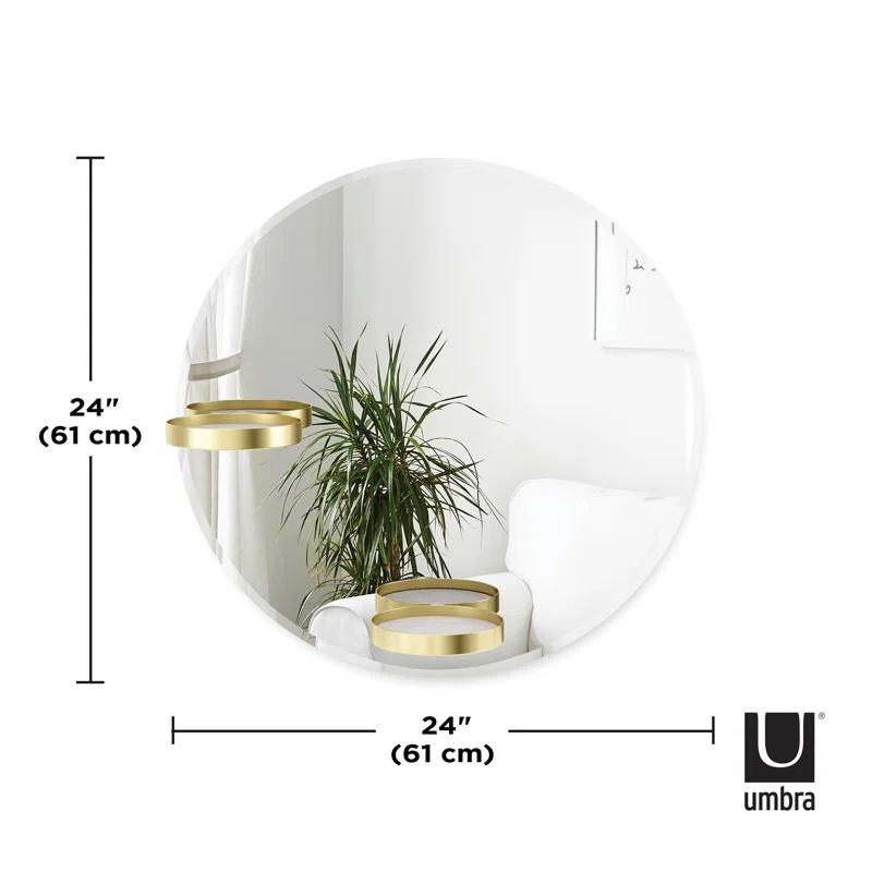 Perch Wall Mirror And Shelves