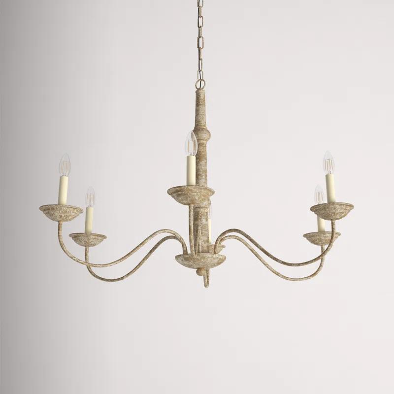 Kelly Clarkson Home Calando 6 - Light Dimmable Classic / Traditional Chandelier