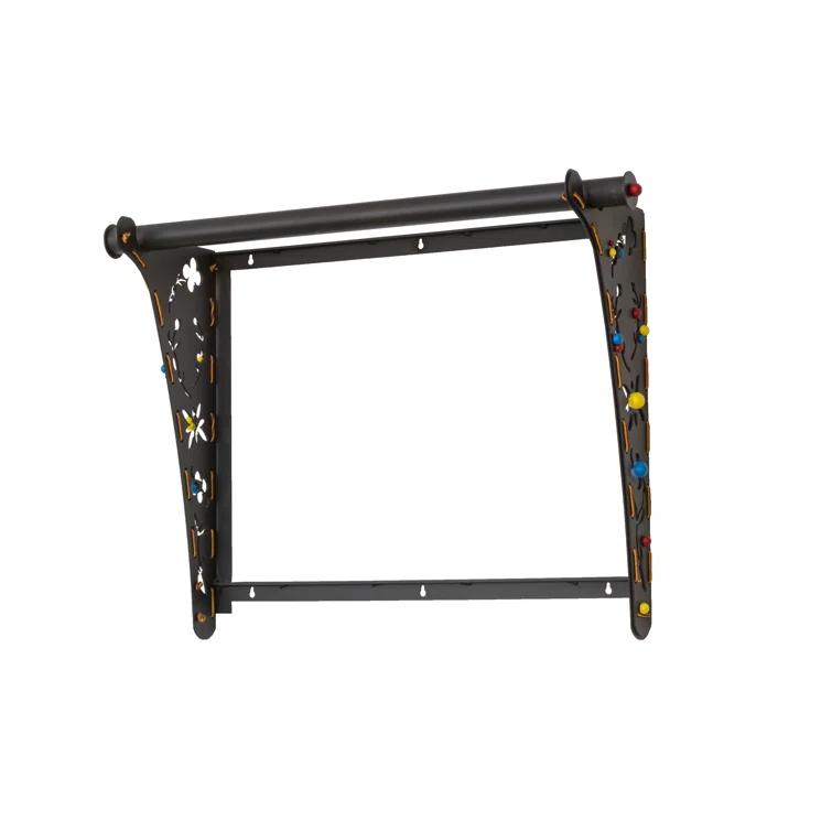 Meyda Lighting Rustic Lodge Metal Bracket Shelf