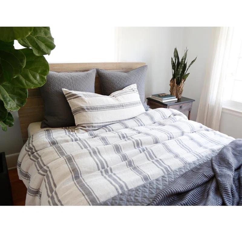 Hampton Quilted Sham by Pom Pom at Home - Cream / Standard