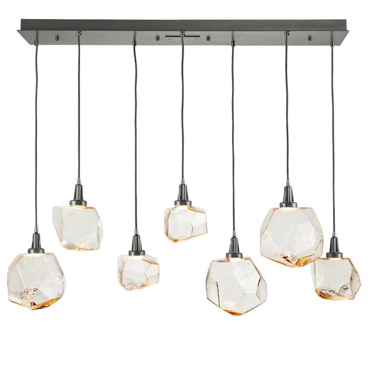 Gem 7 - Light LED Cluster Pendant