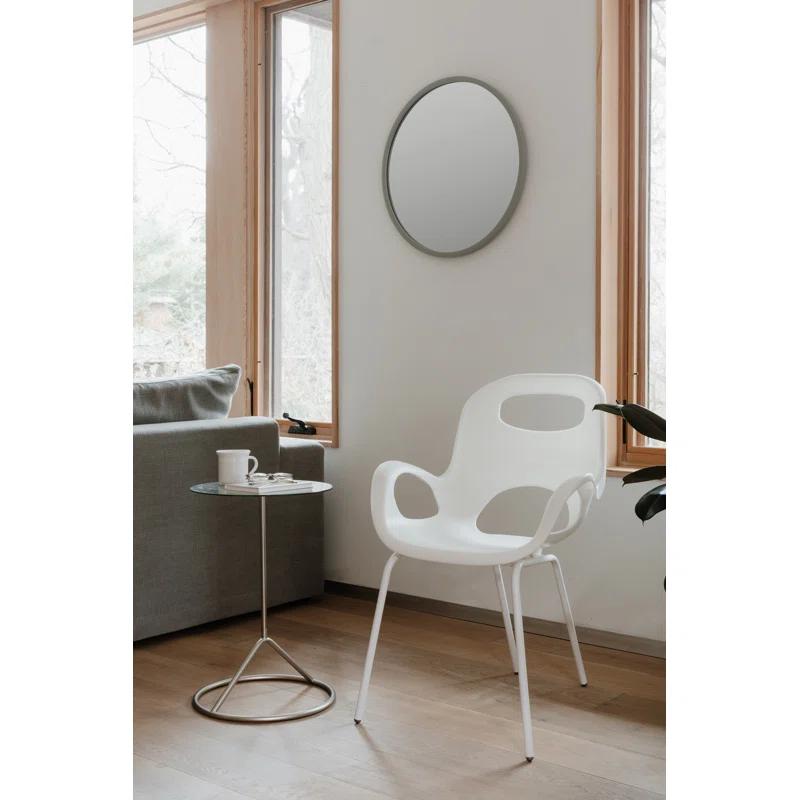 Hub Rubber Round Mirror