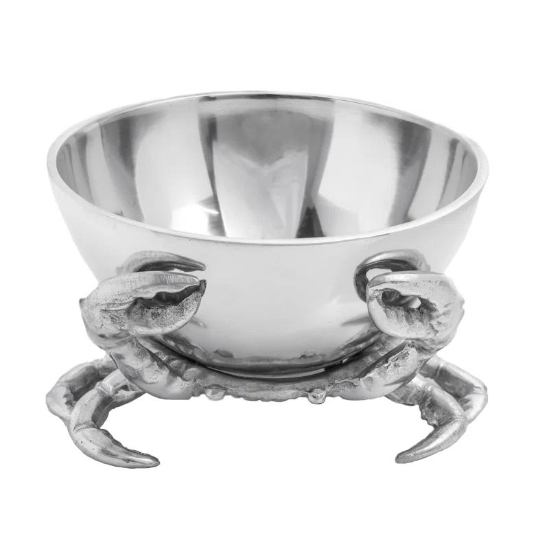 Arthur Court Designs Coastal Crab Cereal/Soup Bowl