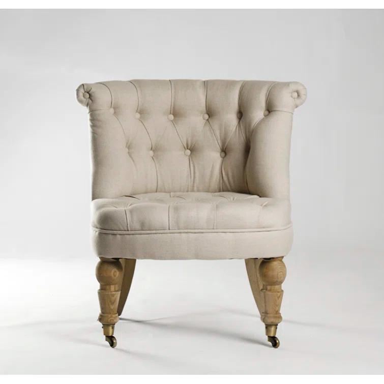 Upholstered Barrel Chair
