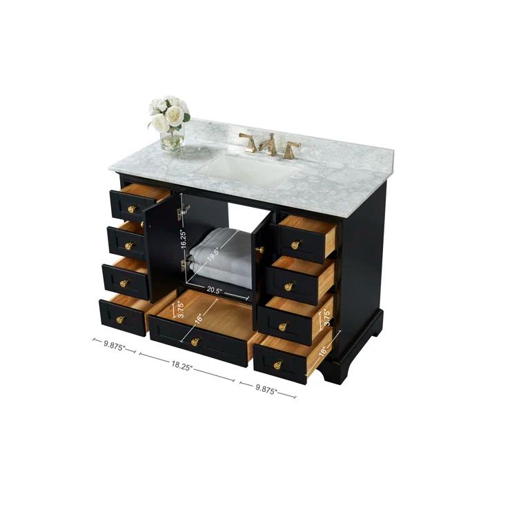 Varna 48'' Single Bathroom Vanity with Top
