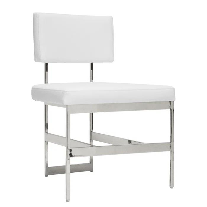 Shaw Upholstered Metal Side Chair