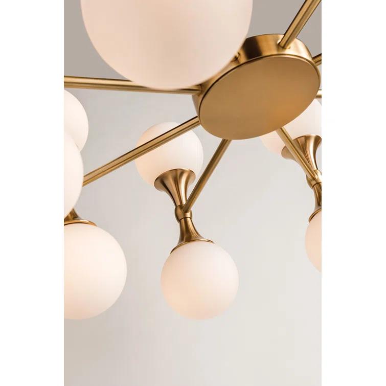 Hudson Valley Lighting 3316 Astoria 16 Light 27" Wide Led Chandelier - Brass