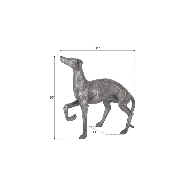 Phillips Collection Prancing Dog Statue