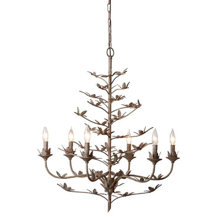 Jamie Young Company 6 - Light Dimmable Empire Chandelier