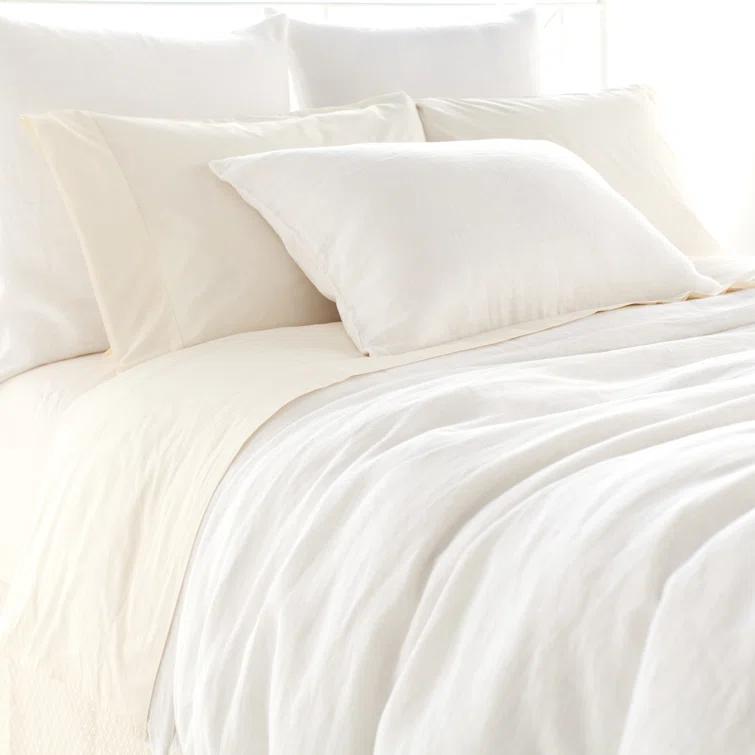 Stone Washed Linen Duvet Cover
