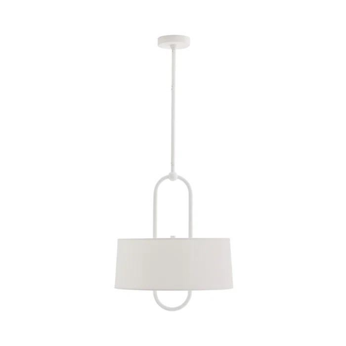 Melody Pendant Light by Arteriors - White / 18" Dia