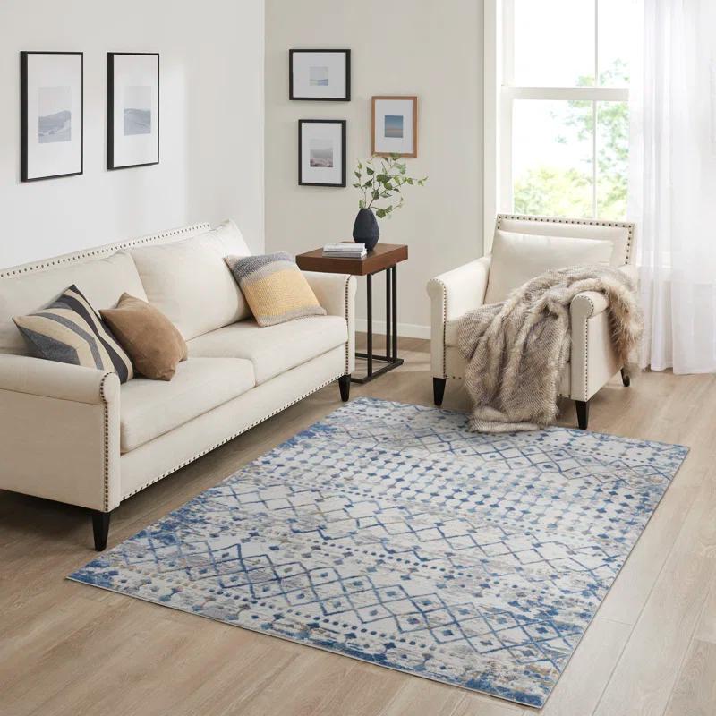 Madison Park Hannah Moroccan Global Woven Area Rug
