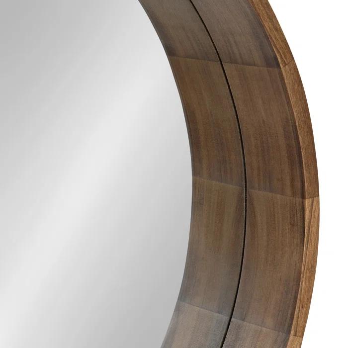 Shane Flat Wall Mirror with Shelves