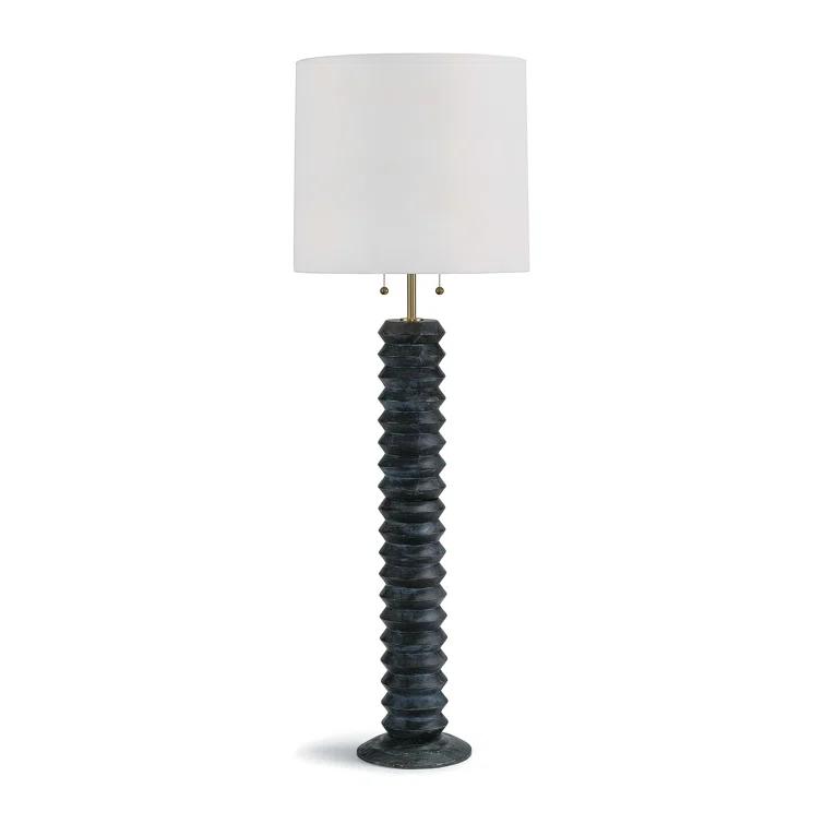 Coastal Living Accordion Floor Lamp by Regina Andrew, Ebony