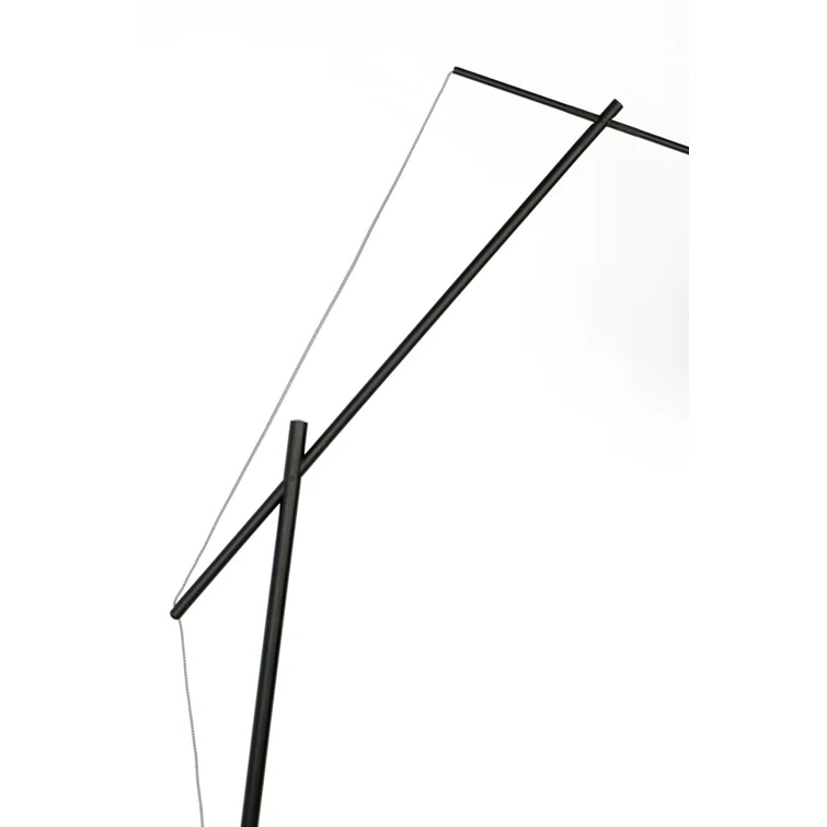 Tokio 83'' Black Task Floor Lamp