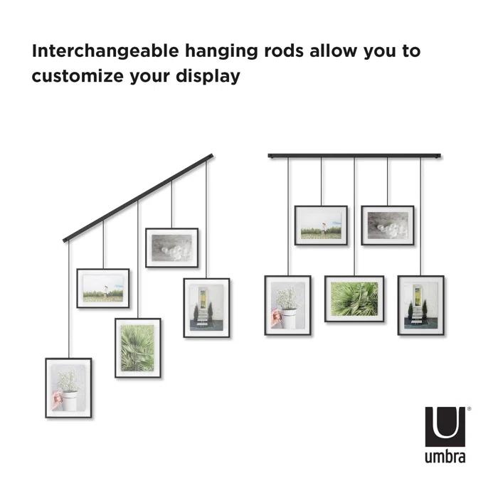 Umbra Exhibit 5-Photo Wall Hanging Picture Frames