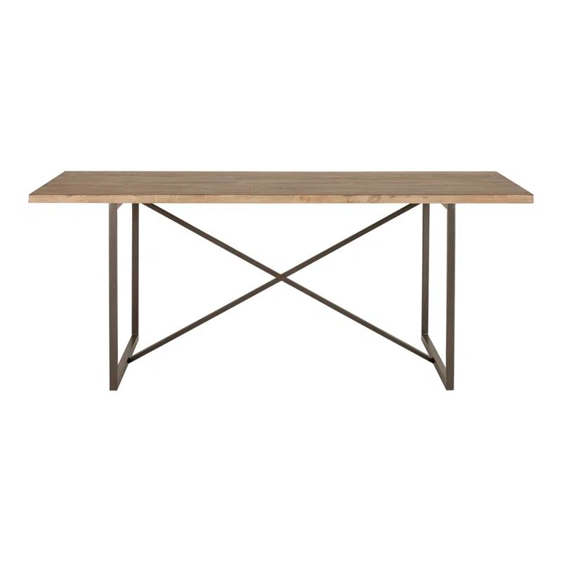 Lopez 75" Solid Wood Dining Table