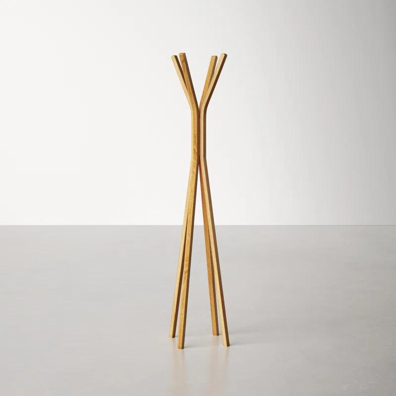 Glynis 4 - Hook Freestanding Coat Rack