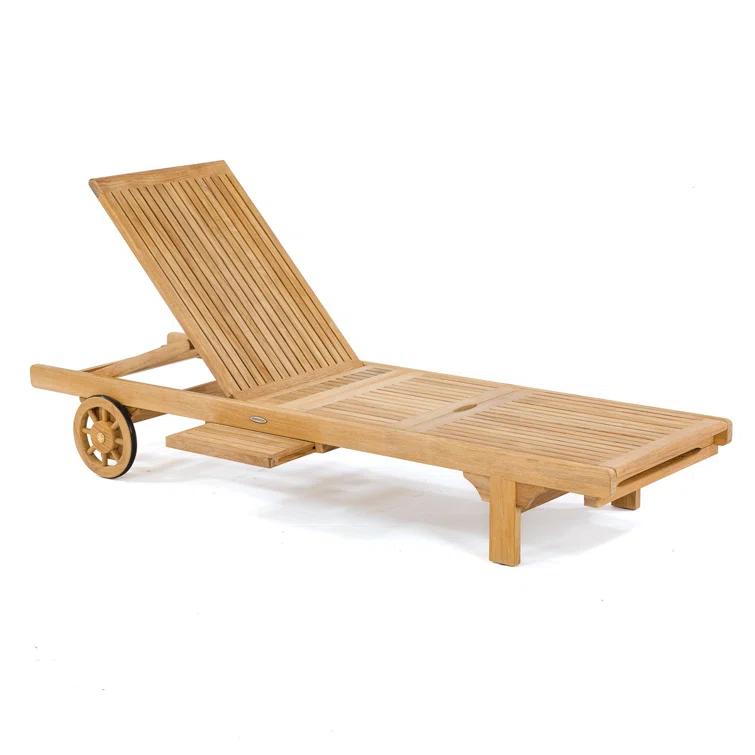 Westminster Teak Teak Somerset Chaise Set (Set of 2)