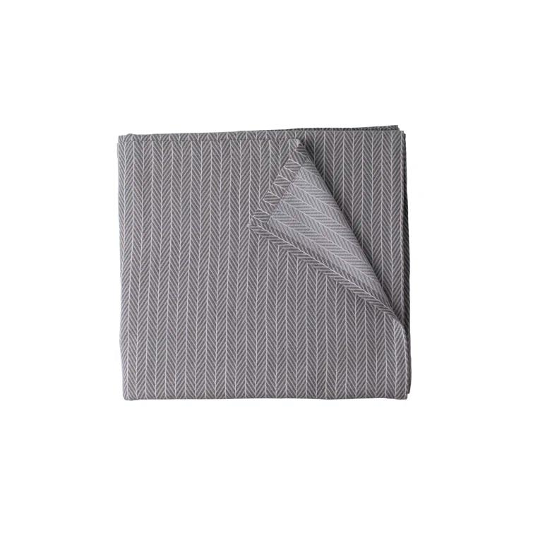 Lili Alessandra Chevron Hand Woven Throw Blanket