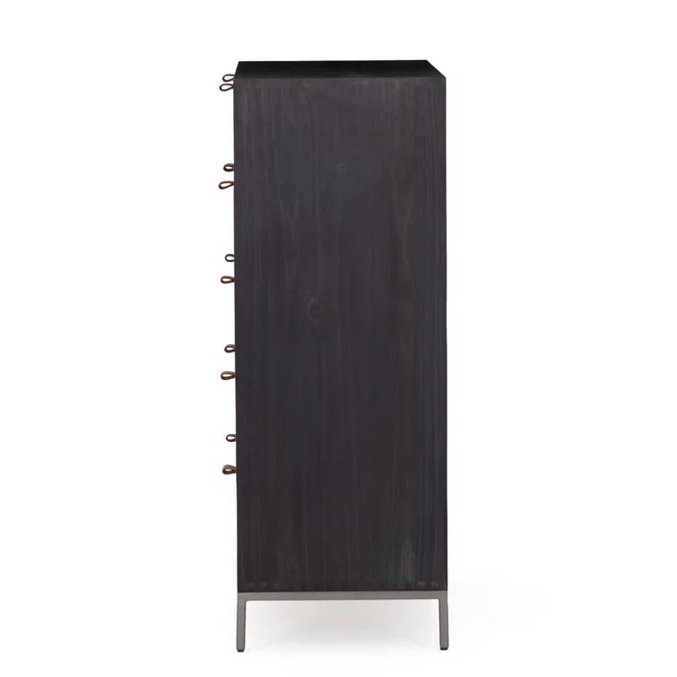 Rosamonde 5-Drawer Dresser - Black