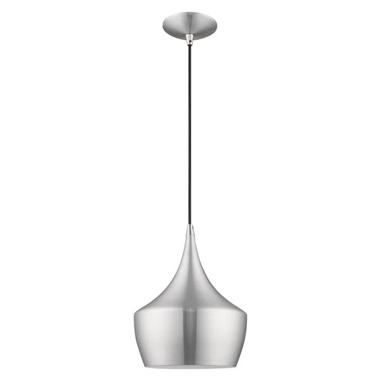 Schultz Single Light Metal Dimmable Pendant
