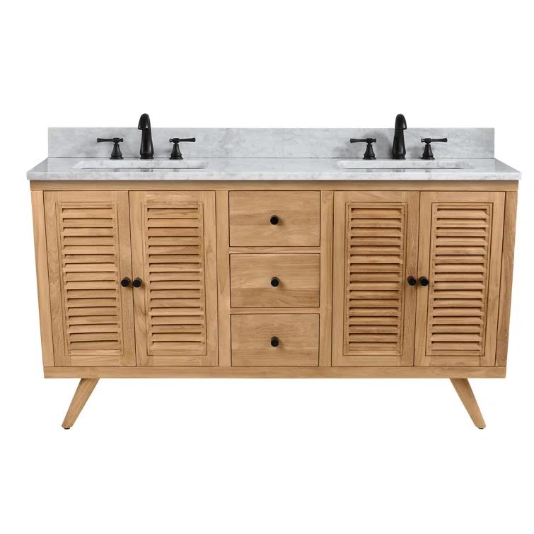 Quentin 60'' Double Bathroom Vanity