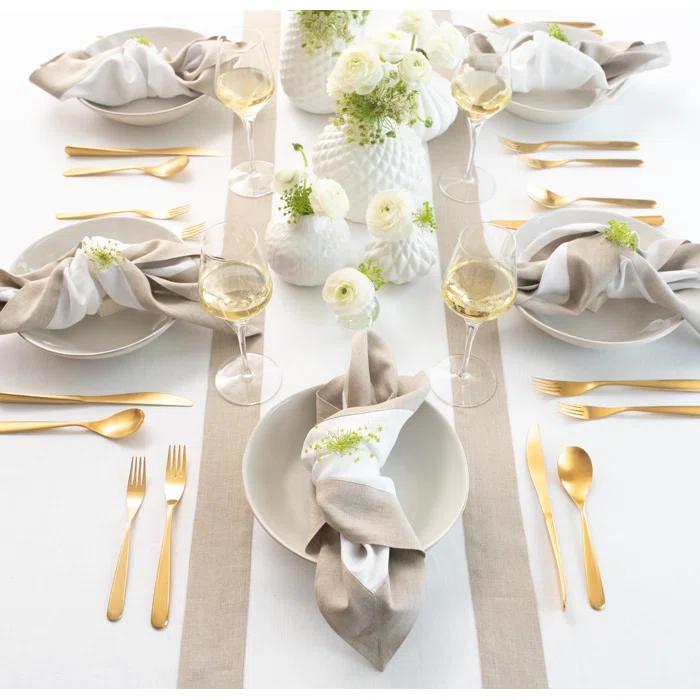 Linen Rectangle Dining Table Runners
