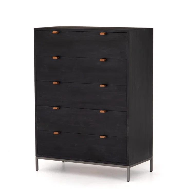 Rosamonde 5-Drawer Dresser - Black