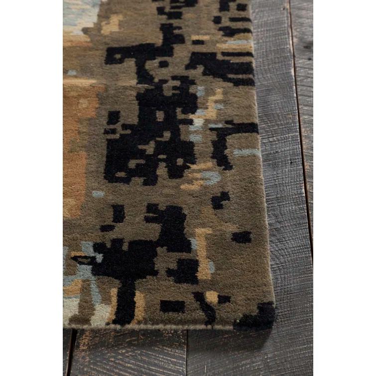 Nirvana Wool Abstract Area Rug