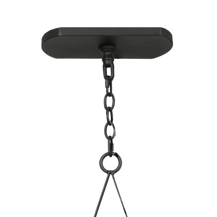 Rustic Lodge 15 - Light Dimmable Square / Rectangle Chandelier