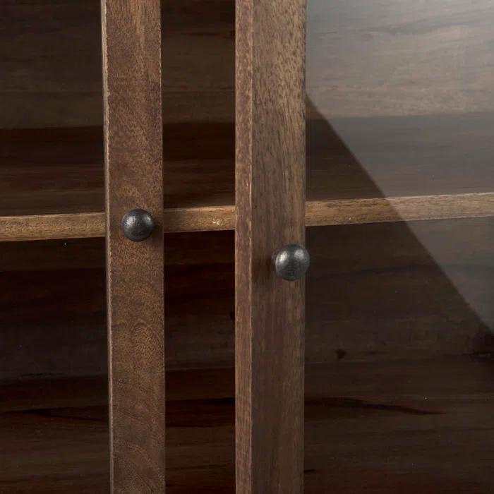 Warner Solid Wood Storage Cabinet
