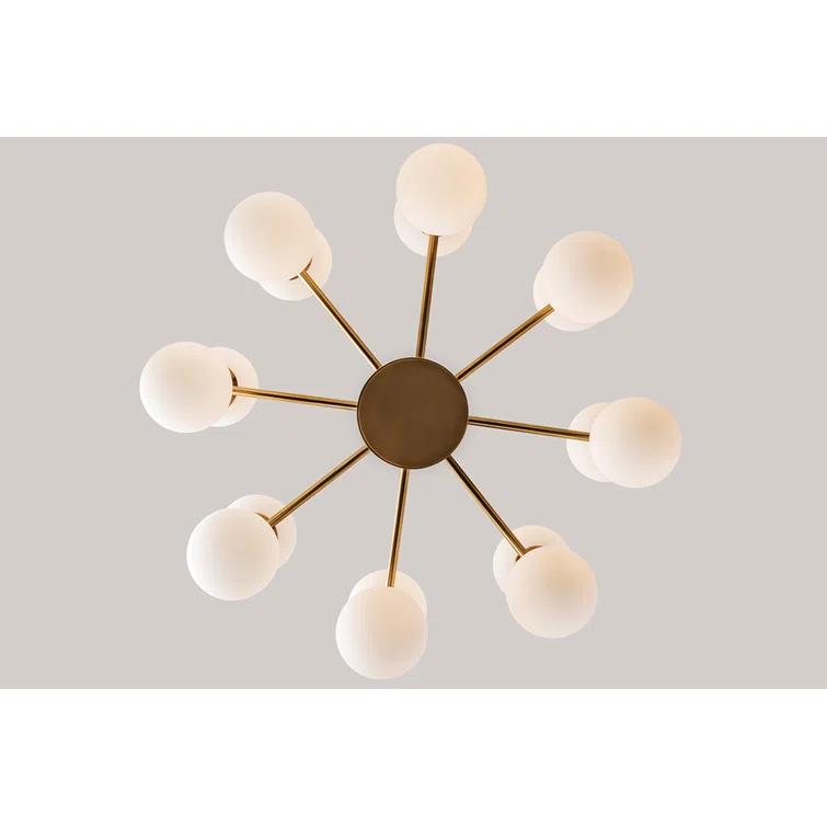 Hudson Valley Lighting 3316 Astoria 16 Light 27" Wide Led Chandelier - Brass