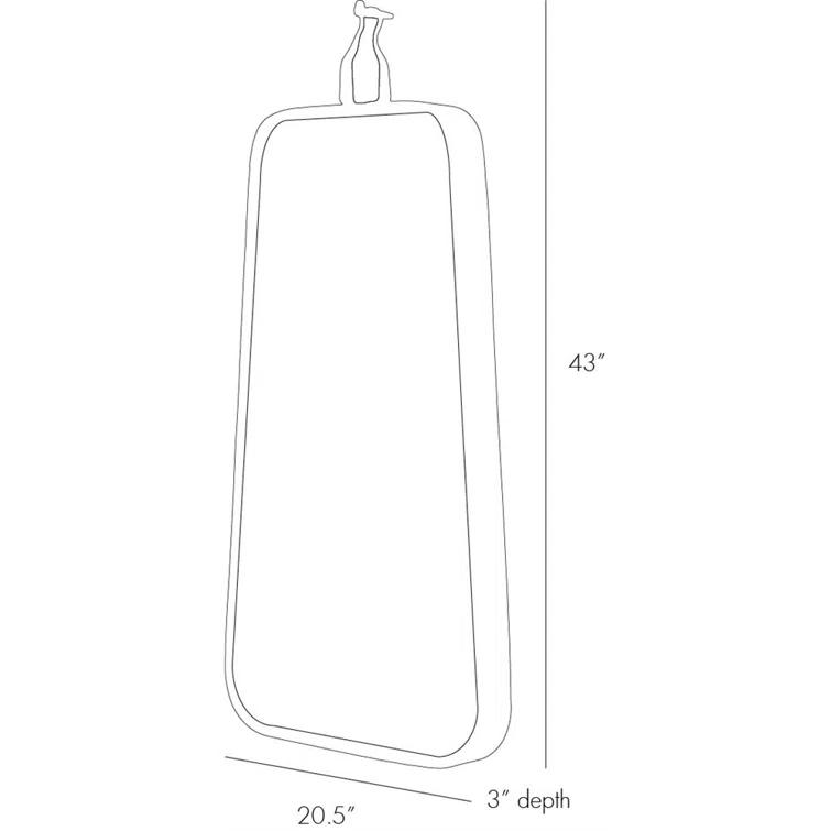 Arteriors Autero Mirror by Barry Dixon - Black