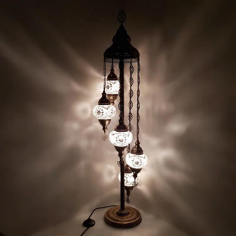 Daiyu Floor Lamp - Antique Brass