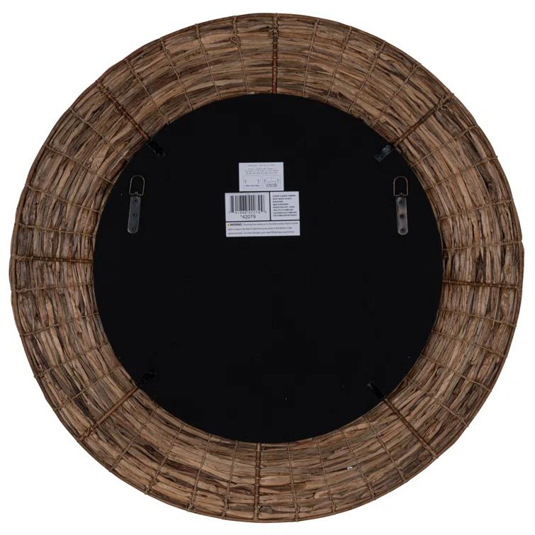 Shyla Round Mirror - Natural