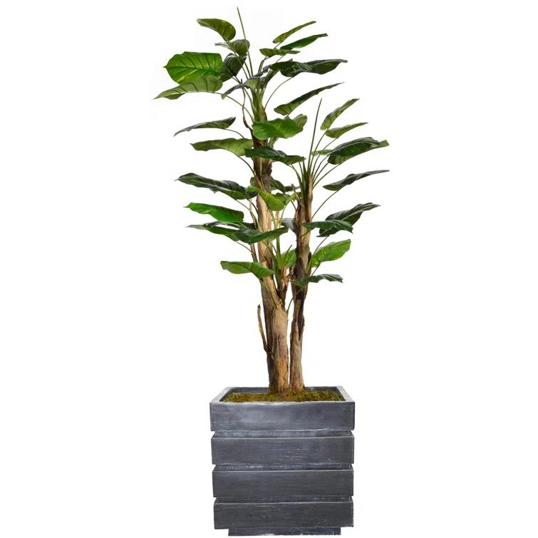 Panama 66" Artificial Scindapsus Aureus Tree in Planter
